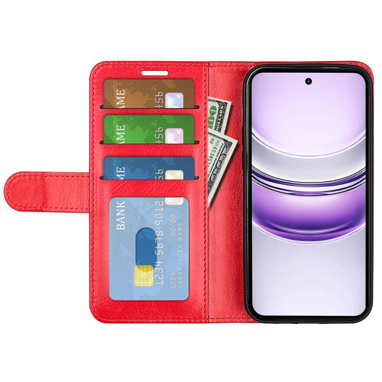 For Realme 14X 4G R64 Texture Horizontal Flip Leather Phone Case