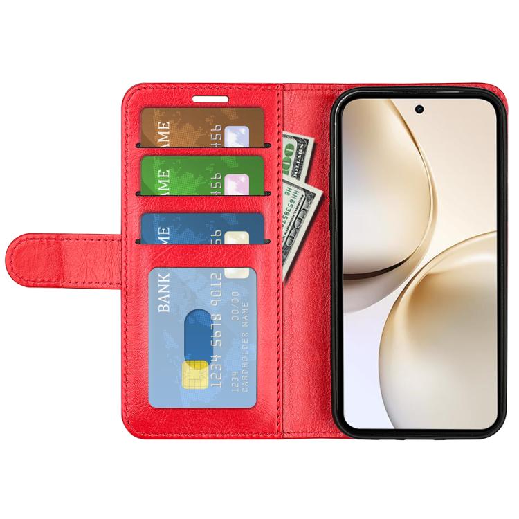 For Realme 14 Pro+ R64 Texture Horizontal Flip Leather Phone Case