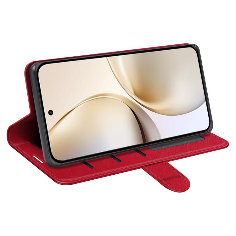 For Realme 14 Pro+ R64 Texture Horizontal Flip Leather Phone Case
