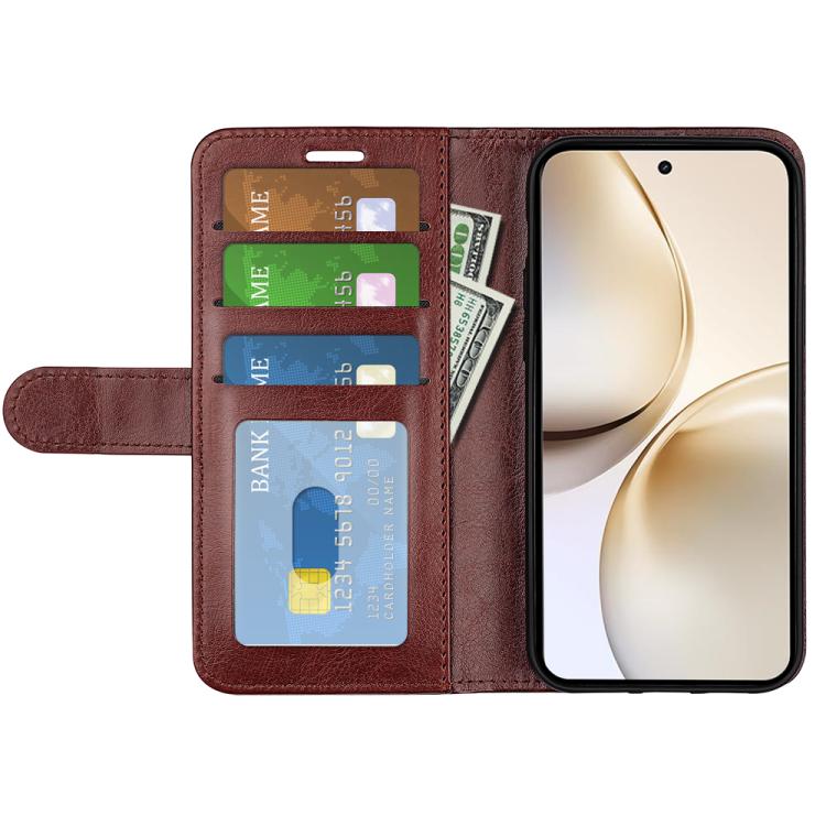 For Realme 14 Pro+ R64 Texture Horizontal Flip Leather Phone Case