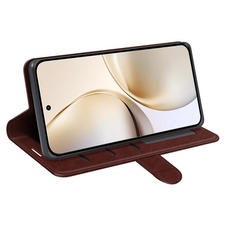 For Realme 14 Pro+ R64 Texture Horizontal Flip Leather Phone Case