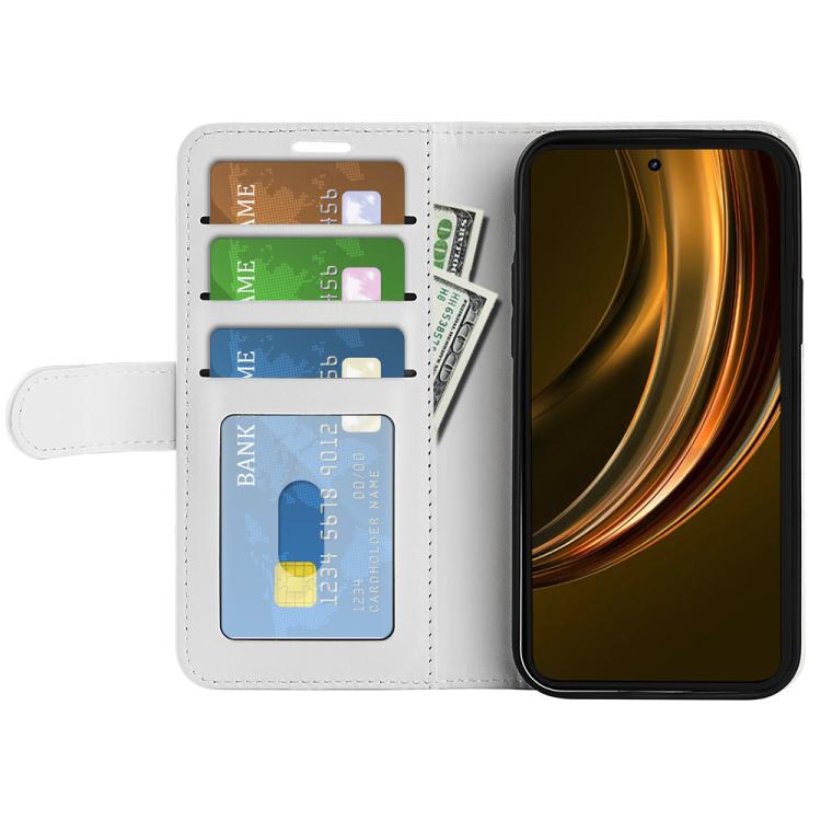 For Realme 13+ 5G R64 Texture Horizontal Flip Leather Phone Case