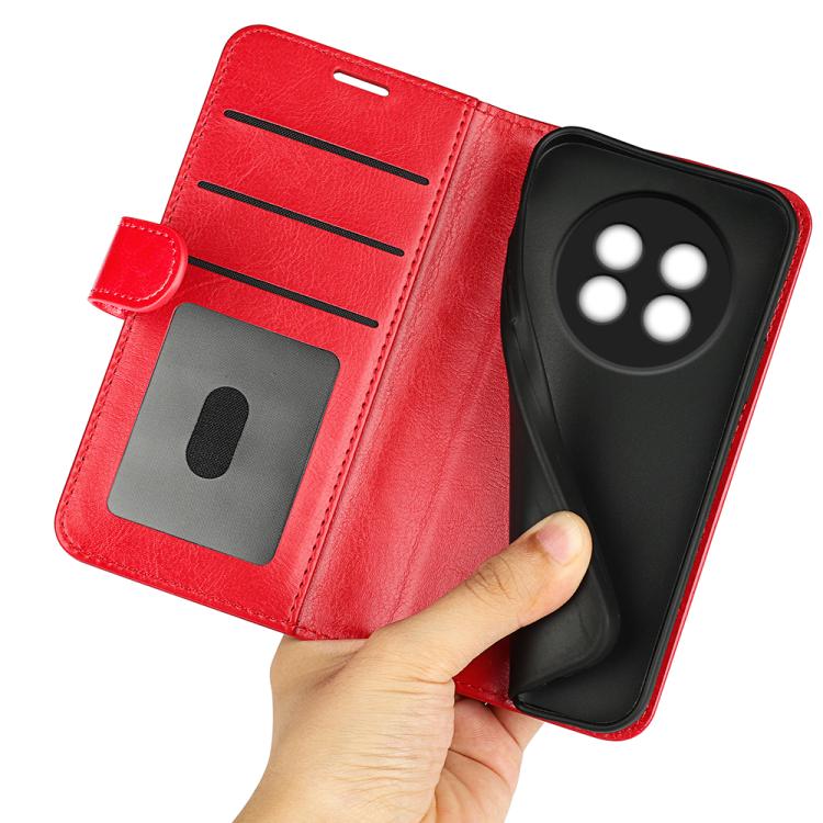 For Realme 13+ 5G R64 Texture Horizontal Flip Leather Phone Case