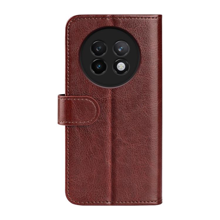 For Realme 13+ 5G R64 Texture Horizontal Flip Leather Phone Case