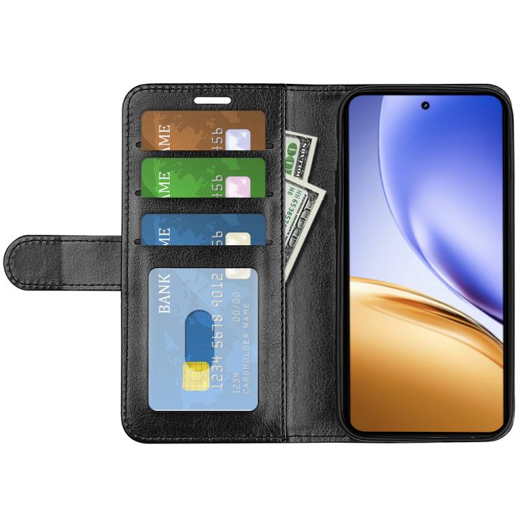 For Realme 14 5G R64 Texture Horizontal Flip Leather Phone Case
