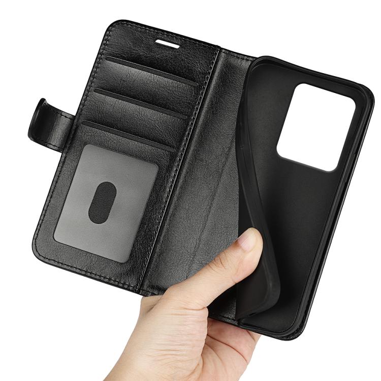 For Realme 15 5G / 15 Pro 5G R64 Texture Horizontal Flip Leather Phone Case