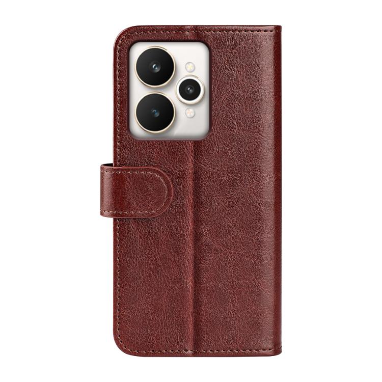 For Realme 15 5G / 15 Pro 5G R64 Texture Horizontal Flip Leather Phone Case