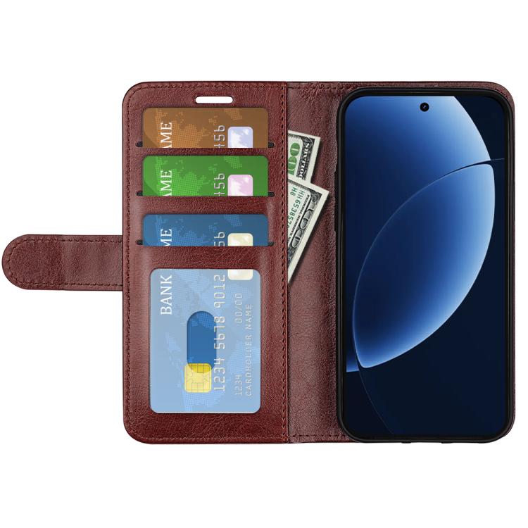 For Realme GT 8 Pro 5G Global R64 Texture Horizontal Flip Leather Phone Case