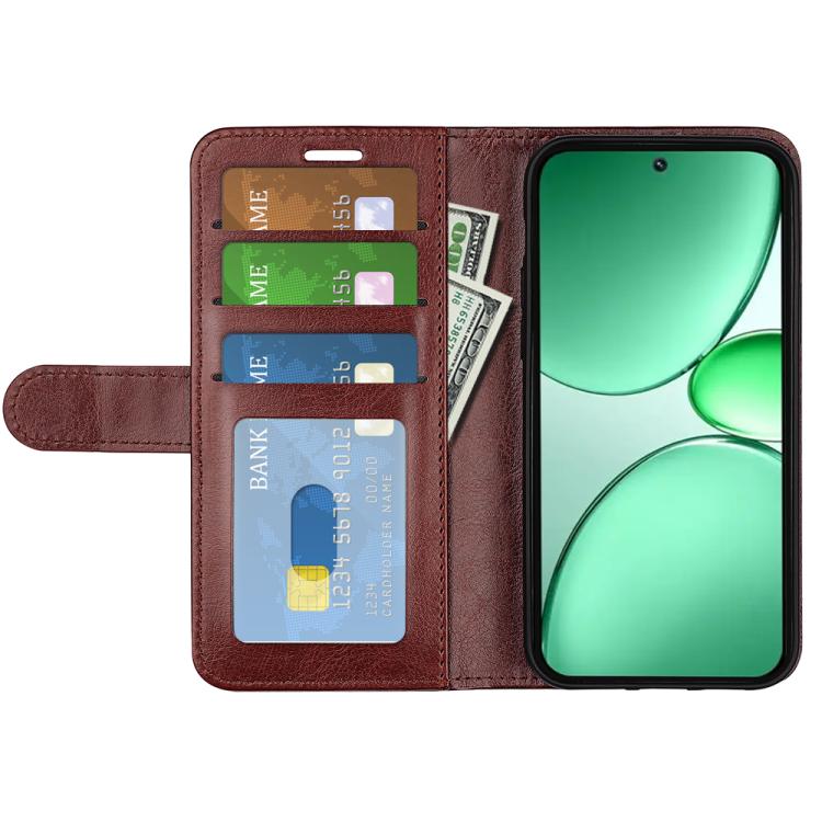 For Realme C85 5G / 15x 5G R64 Texture Horizontal Flip Leather Phone Case