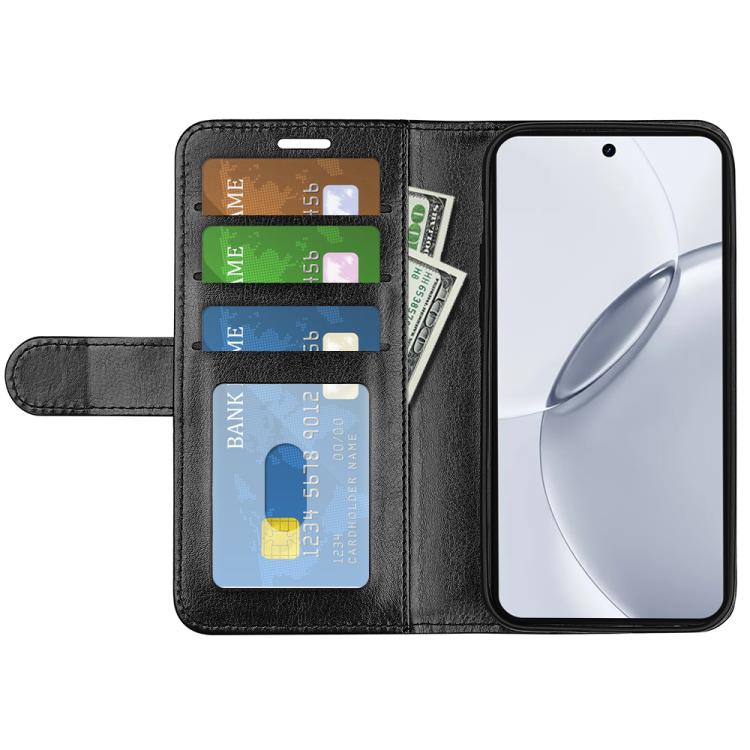 For Realme 16 Pro+ 5G R64 Texture Horizontal Flip Leather Phone Case