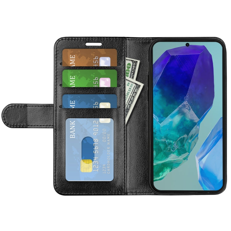 For Samsung Galaxy M55 5G R64 Texture Horizontal Flip Leather Phone Case