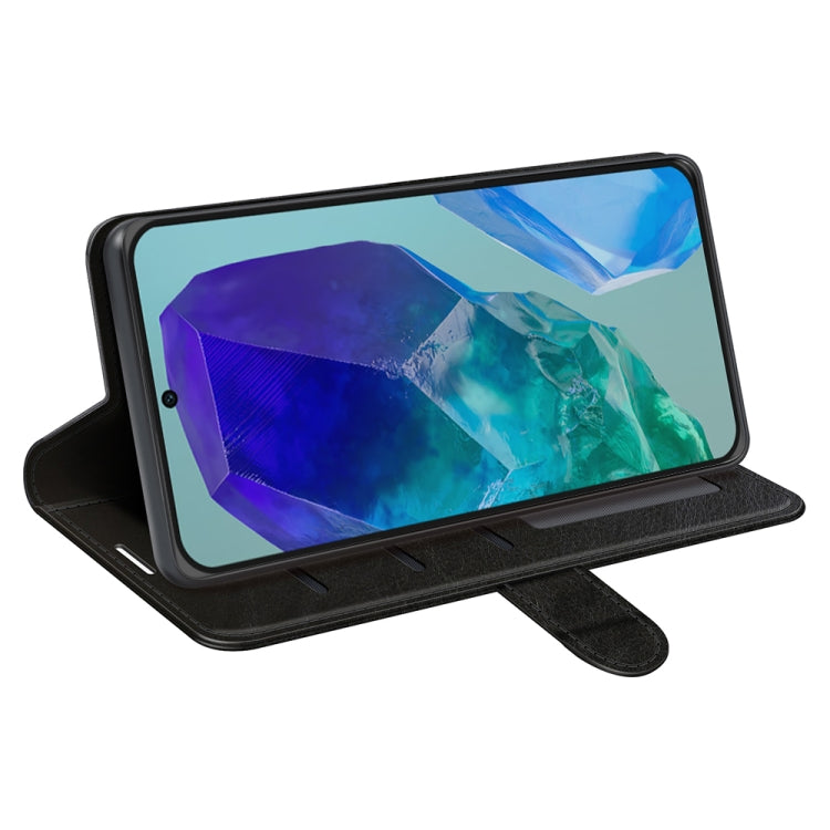 For Samsung Galaxy M55 5G R64 Texture Horizontal Flip Leather Phone Case