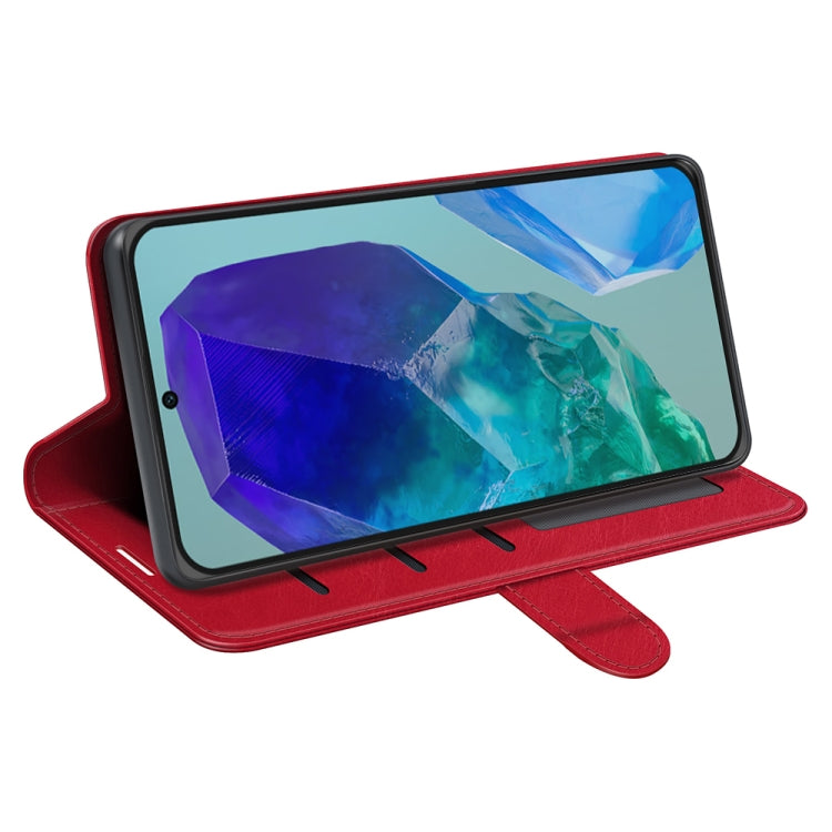 For Samsung Galaxy M55 5G R64 Texture Horizontal Flip Leather Phone Case