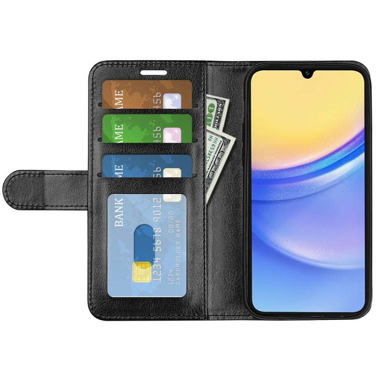 For Samsung Galaxy M15 5G R64 Texture Horizontal Flip Leather Phone Case