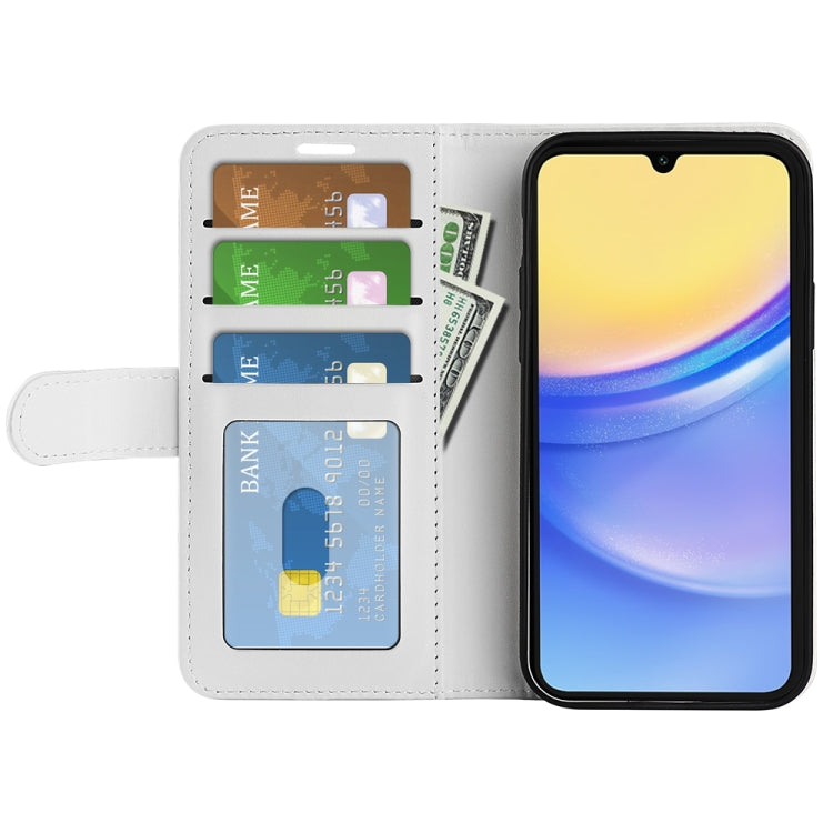 For Samsung Galaxy M15 5G R64 Texture Horizontal Flip Leather Phone Case