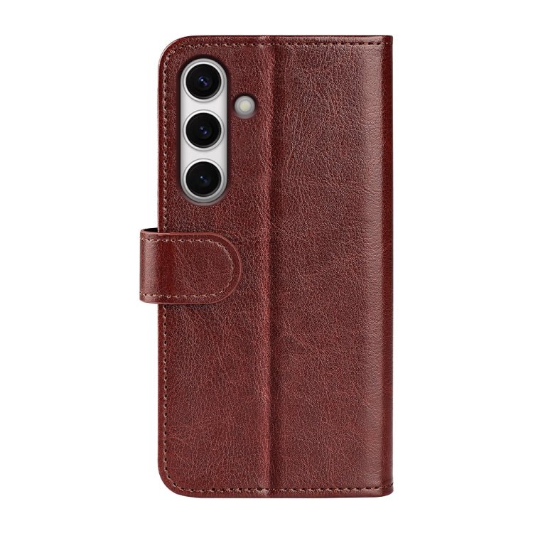 For Samsung Galaxy S24 FE 5G R64 Texture Horizontal Flip Leather Phone Case