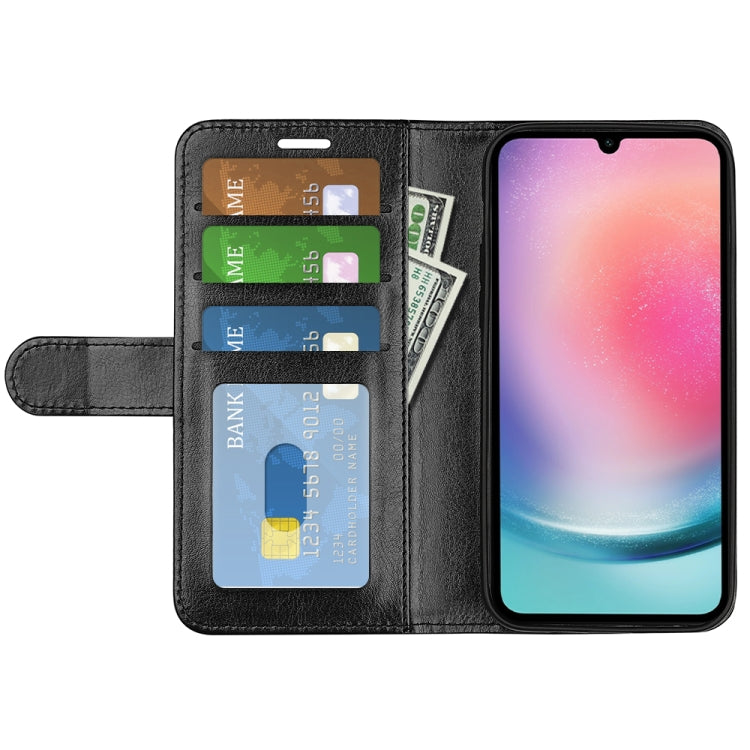 For Samsung Galaxy A16 R64 Texture Horizontal Flip Leather Phone Case