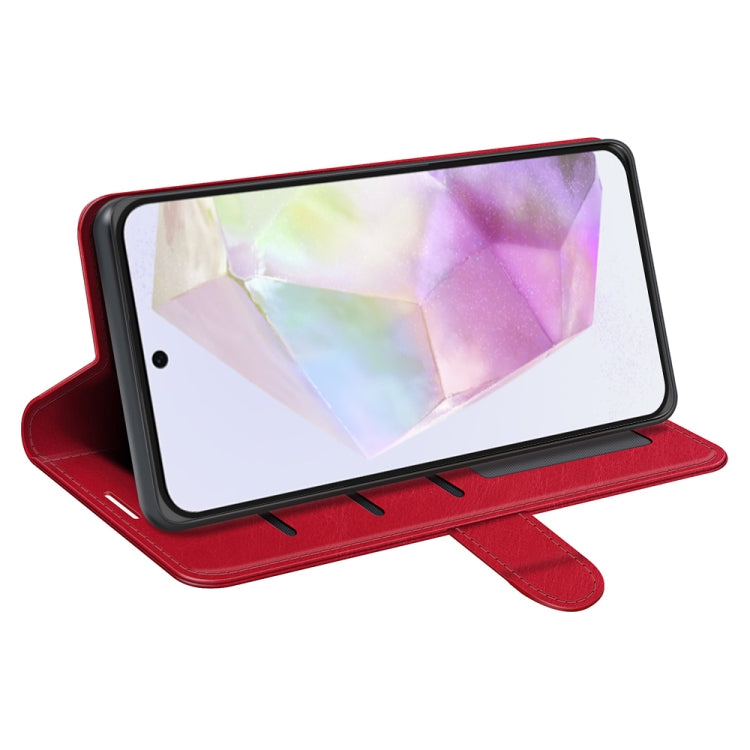 For Samsung Galaxy A36 R64 Texture Horizontal Flip Leather Phone Case