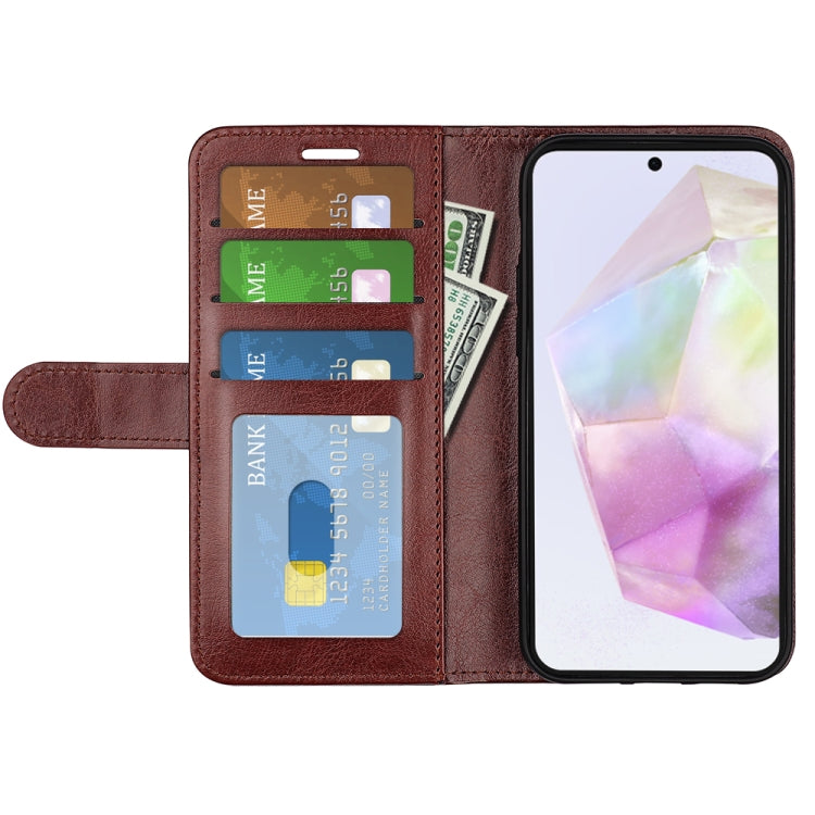 For Samsung Galaxy A36 R64 Texture Horizontal Flip Leather Phone Case
