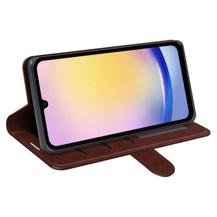 For Samsung Galaxy A26 R64 Texture Horizontal Flip Leather Phone Case