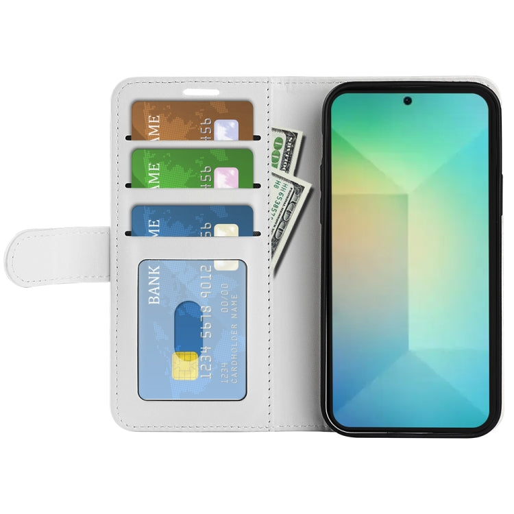 For Samsung Galaxy S25 5G R64 Texture Horizontal Flip Leather Phone Case