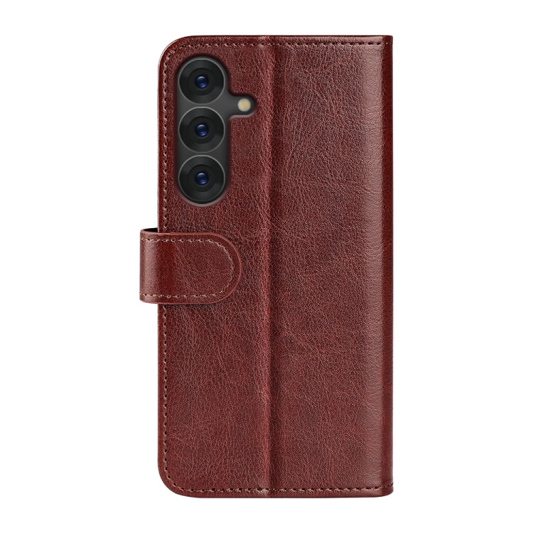 For Samsung Galaxy S25 5G R64 Texture Horizontal Flip Leather Phone Case