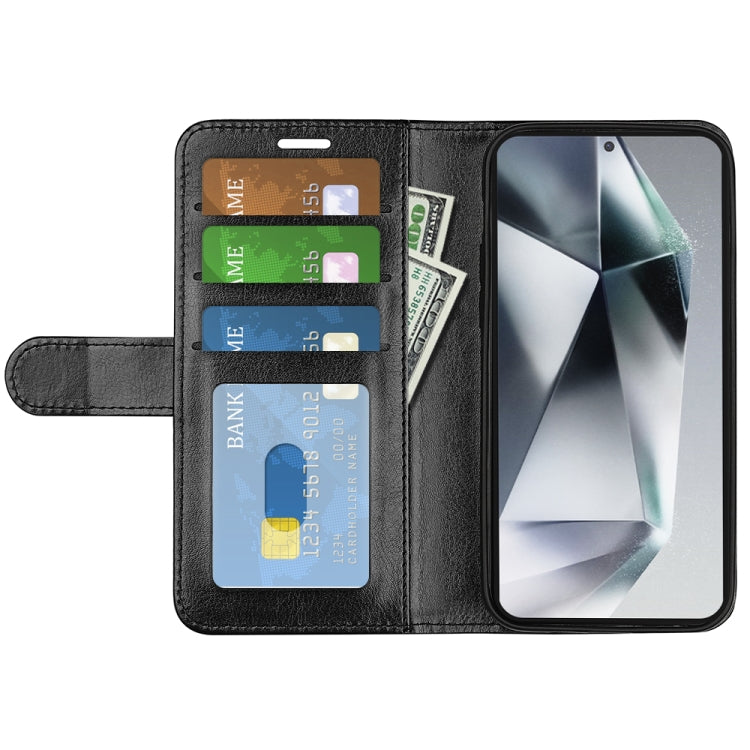 For Samsung Galaxy S25 Ultra 5G R64 Texture Horizontal Flip Leather Phone Case