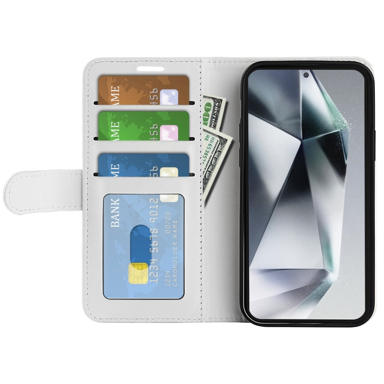 For Samsung Galaxy S25 Ultra 5G R64 Texture Horizontal Flip Leather Phone Case