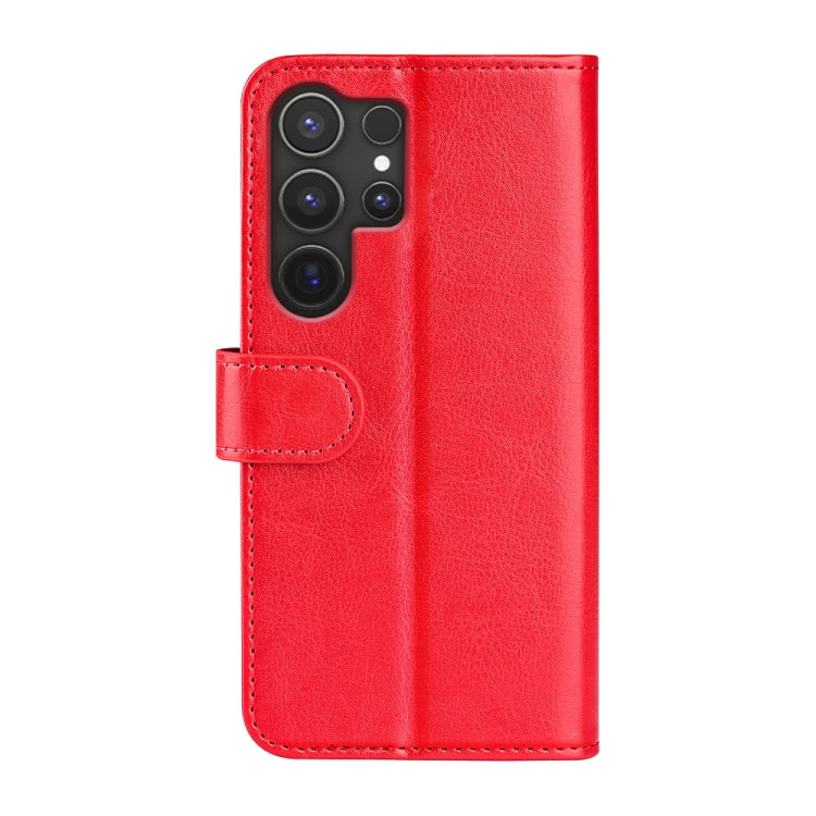 For Samsung Galaxy S25 Ultra 5G R64 Texture Horizontal Flip Leather Phone Case
