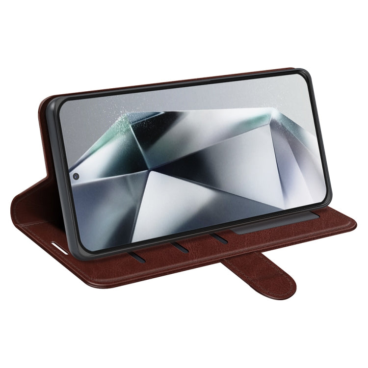 For Samsung Galaxy S25 Ultra 5G R64 Texture Horizontal Flip Leather Phone Case