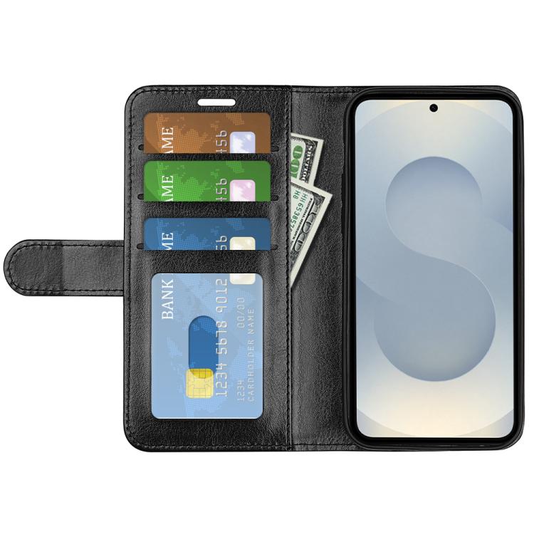 For Samsung Galaxy S25 Edge 5G R64 Texture Horizontal Flip Leather Phone Case