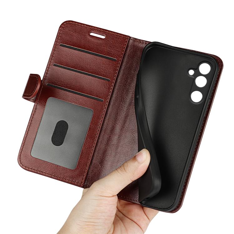 For Samsung Galaxy M16 / F16 R64 Texture Horizontal Flip Leather Phone Case