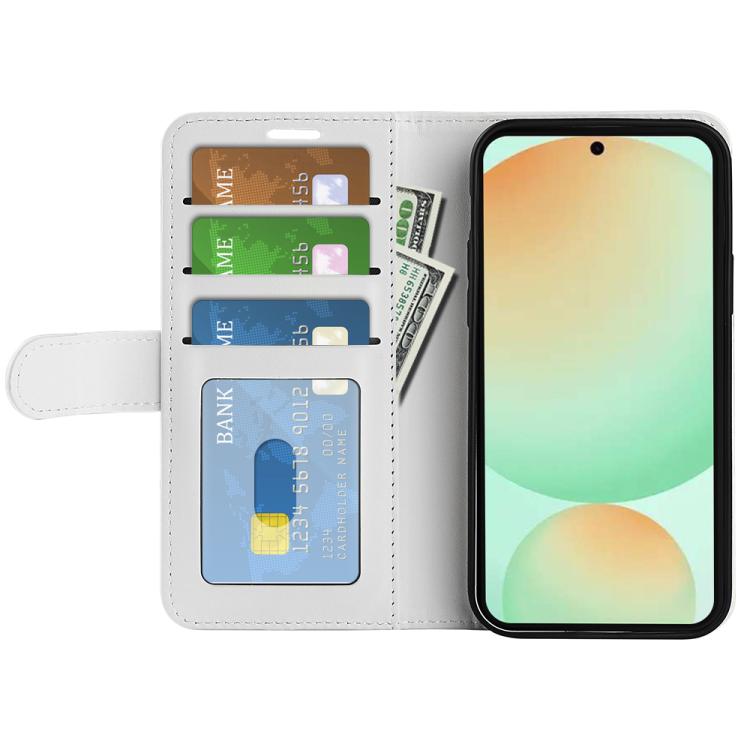 For Samsung Galaxy S25 FE 5G R64 Texture Horizontal Flip Leather Phone Case