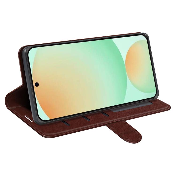For Samsung Galaxy S25 FE 5G R64 Texture Horizontal Flip Leather Phone Case