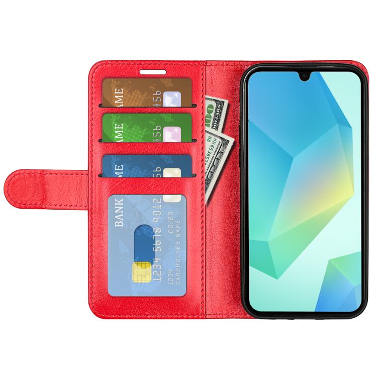 For Samsung Galaxy A17 5G R64 Texture Horizontal Flip Leather Phone Case