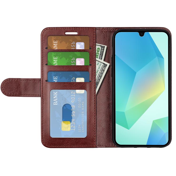 For Samsung Galaxy A17 5G R64 Texture Horizontal Flip Leather Phone Case