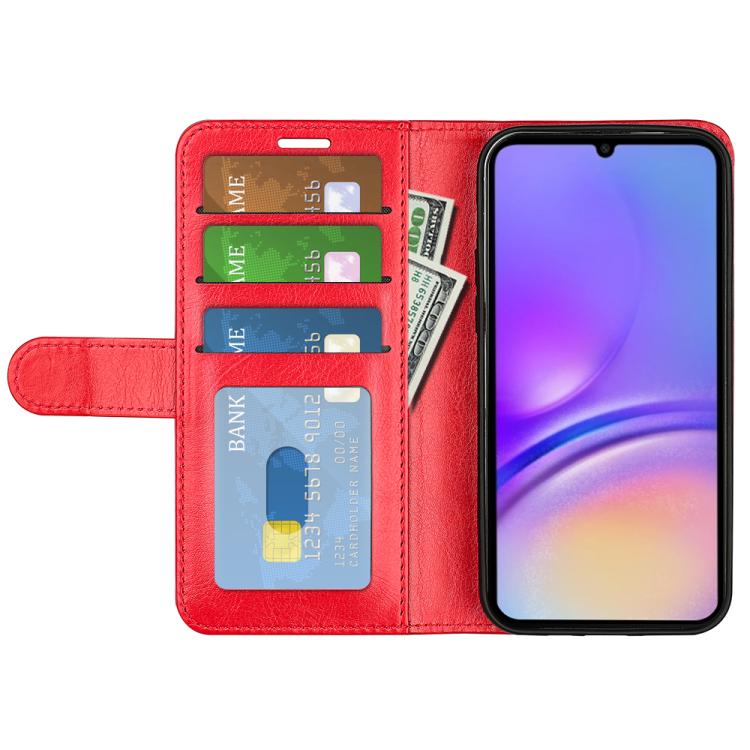 For Samsung Galaxy A07 4G R64 Texture Horizontal Flip Leather Phone Case