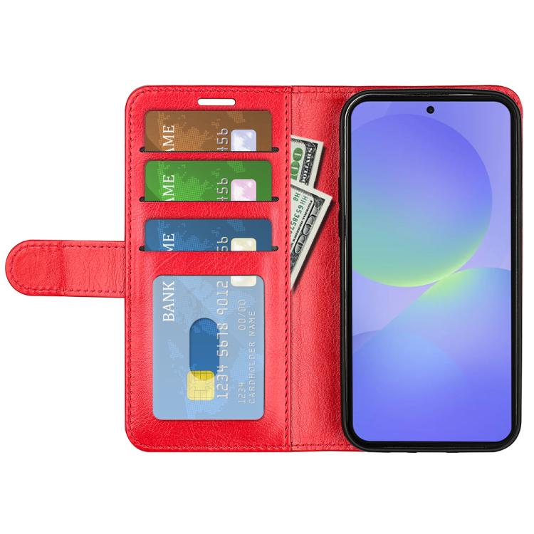 For Samsung Galaxy A37 5G R64 Texture Horizontal Flip Leather Phone Case