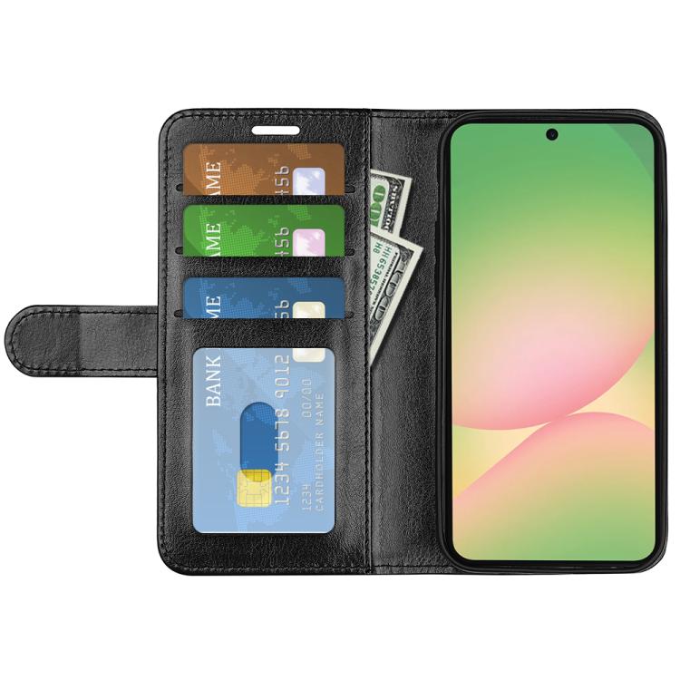For Samsung Galaxy A57 5G R64 Texture Horizontal Flip Leather Phone Case