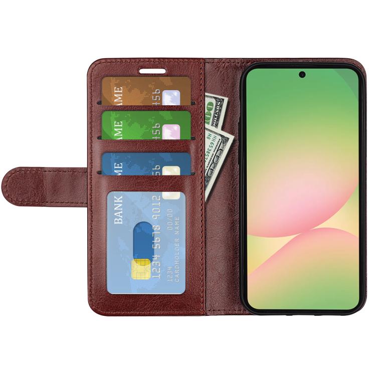 For Samsung Galaxy A57 5G R64 Texture Horizontal Flip Leather Phone Case