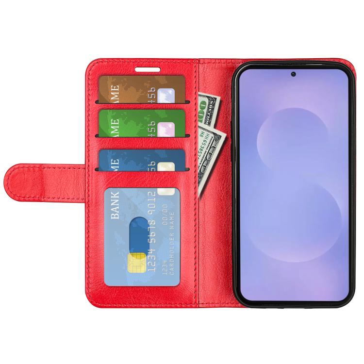 For Samsung Galaxy S26 5G R64 Texture Horizontal Flip Leather Phone Case