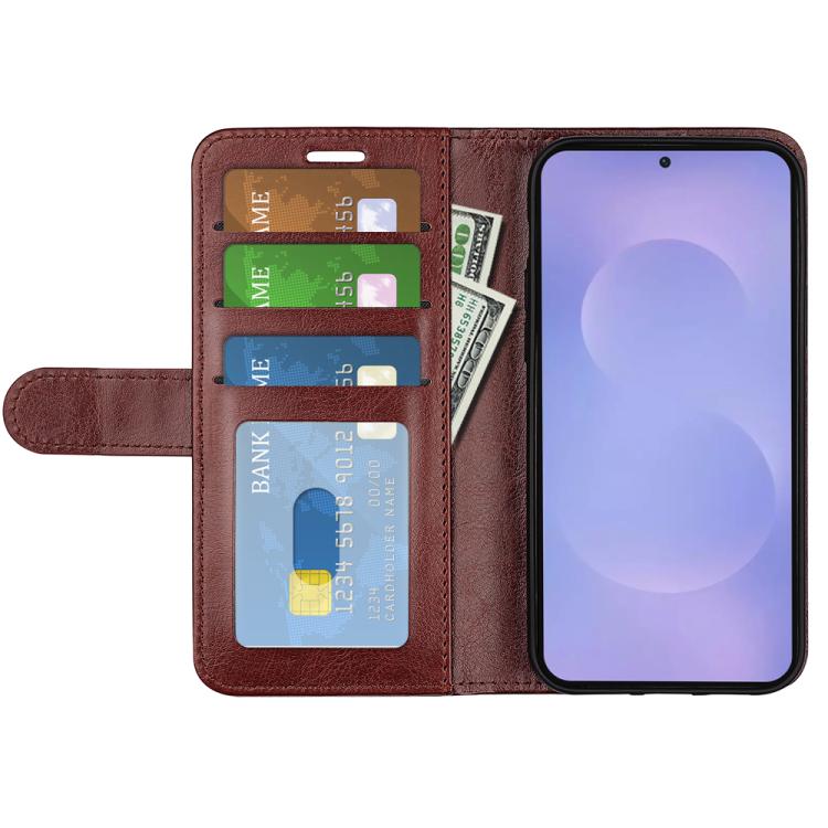For Samsung Galaxy S26 5G R64 Texture Horizontal Flip Leather Phone Case