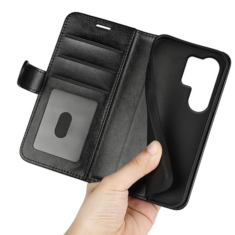 For Samsung Galaxy S26 Ultra 5G R64 Texture Horizontal Flip Leather Phone Case