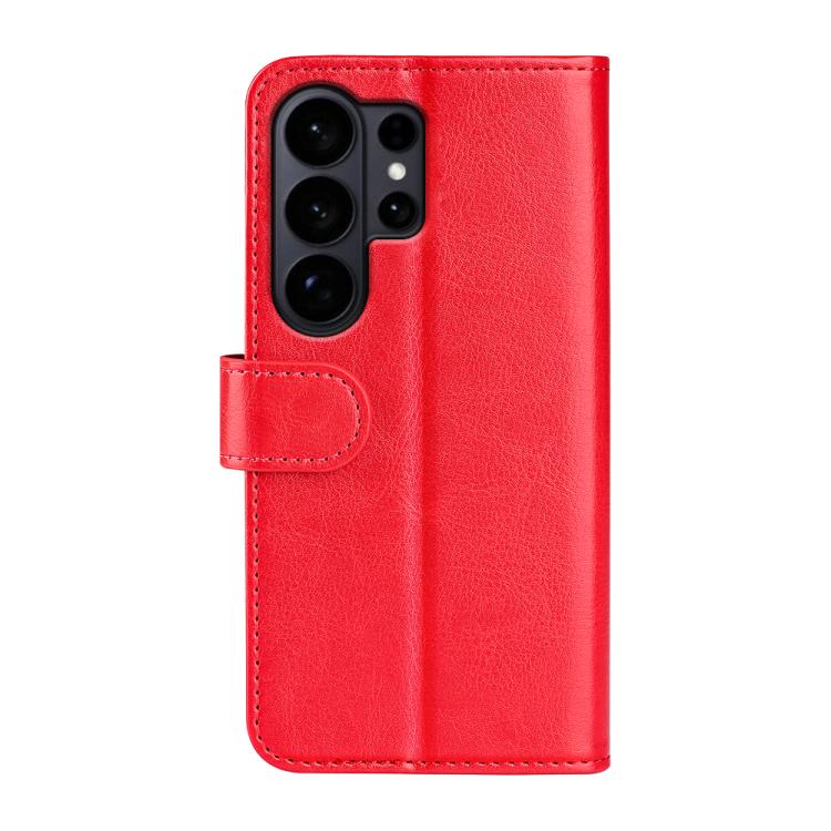 For Samsung Galaxy S26 Ultra 5G R64 Texture Horizontal Flip Leather Phone Case