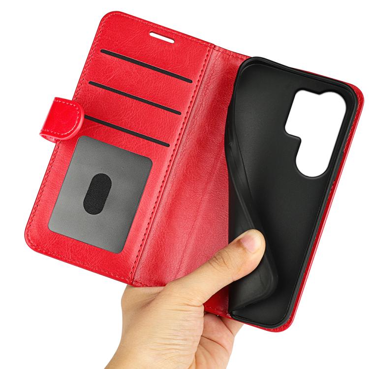For Samsung Galaxy S26 Ultra 5G R64 Texture Horizontal Flip Leather Phone Case