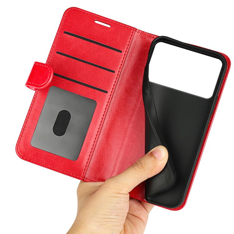 For Samsung Galaxy S26 Edge 5G R64 Texture Horizontal Flip Leather Phone Case
