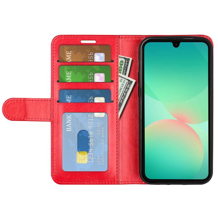 For Samsung Galaxy A27 5G R64 Texture Horizontal Flip Leather Phone Case