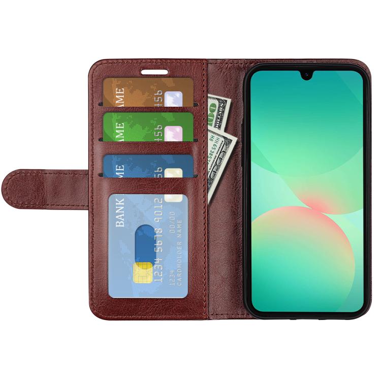 For Samsung Galaxy A27 5G R64 Texture Horizontal Flip Leather Phone Case