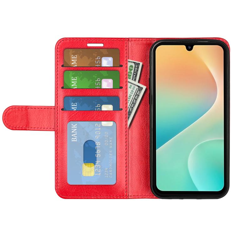 For Samsung Galaxy M36 5G / F36 5G R64 Texture Horizontal Flip Leather Phone Case