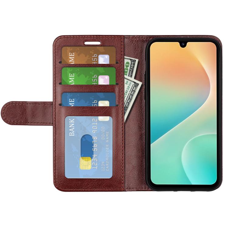 For Samsung Galaxy M36 5G / F36 5G R64 Texture Horizontal Flip Leather Phone Case